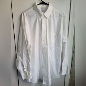 Brooks Brothers White Dress Shirt - Vintage